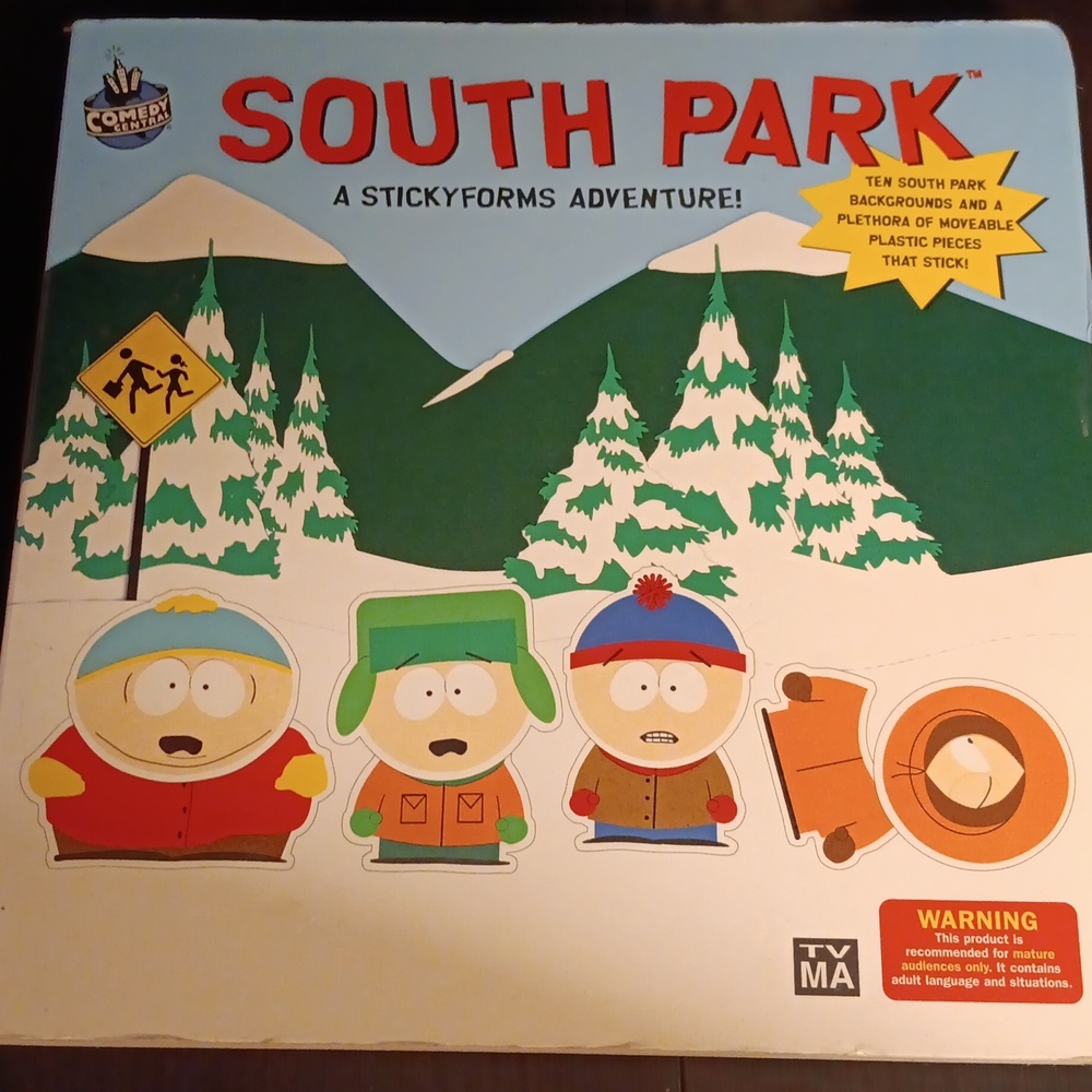 SOUTH PARK STICKYFORMS BOOK